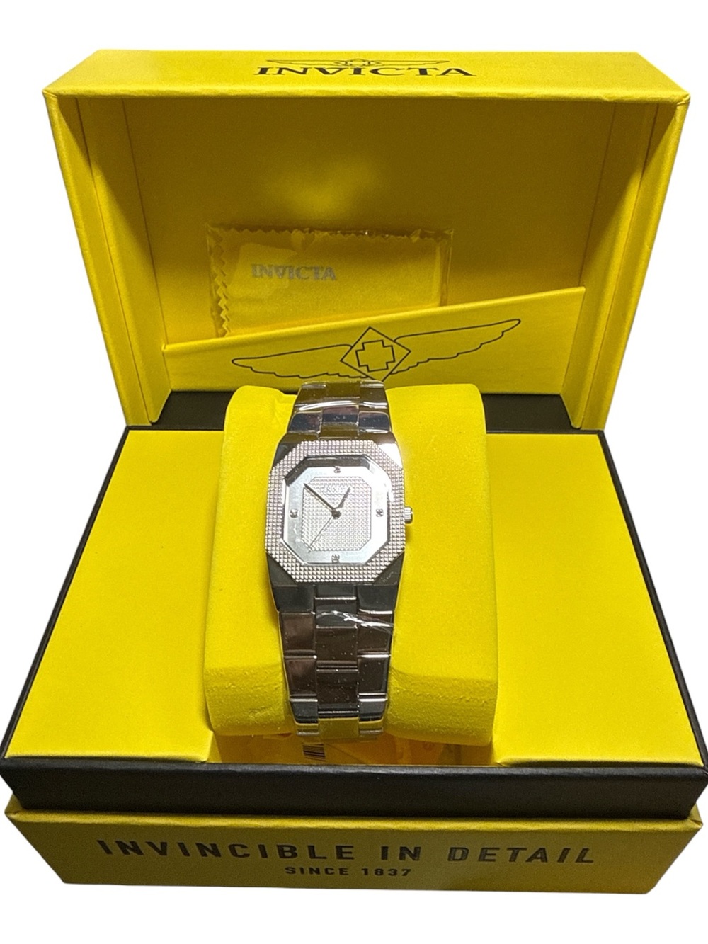 Invicta Cuadro Women's Watch - 27mm. Steel (49865)